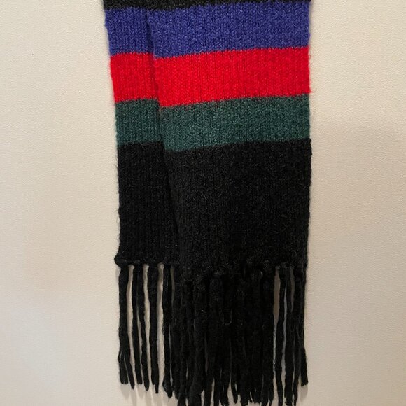 Black Gucci Knit Scarf - Picture 1 of 5